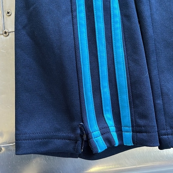 Adidas Kids Blue Striped Tiro Pants - size L‍‍ - Picture 4 of 4